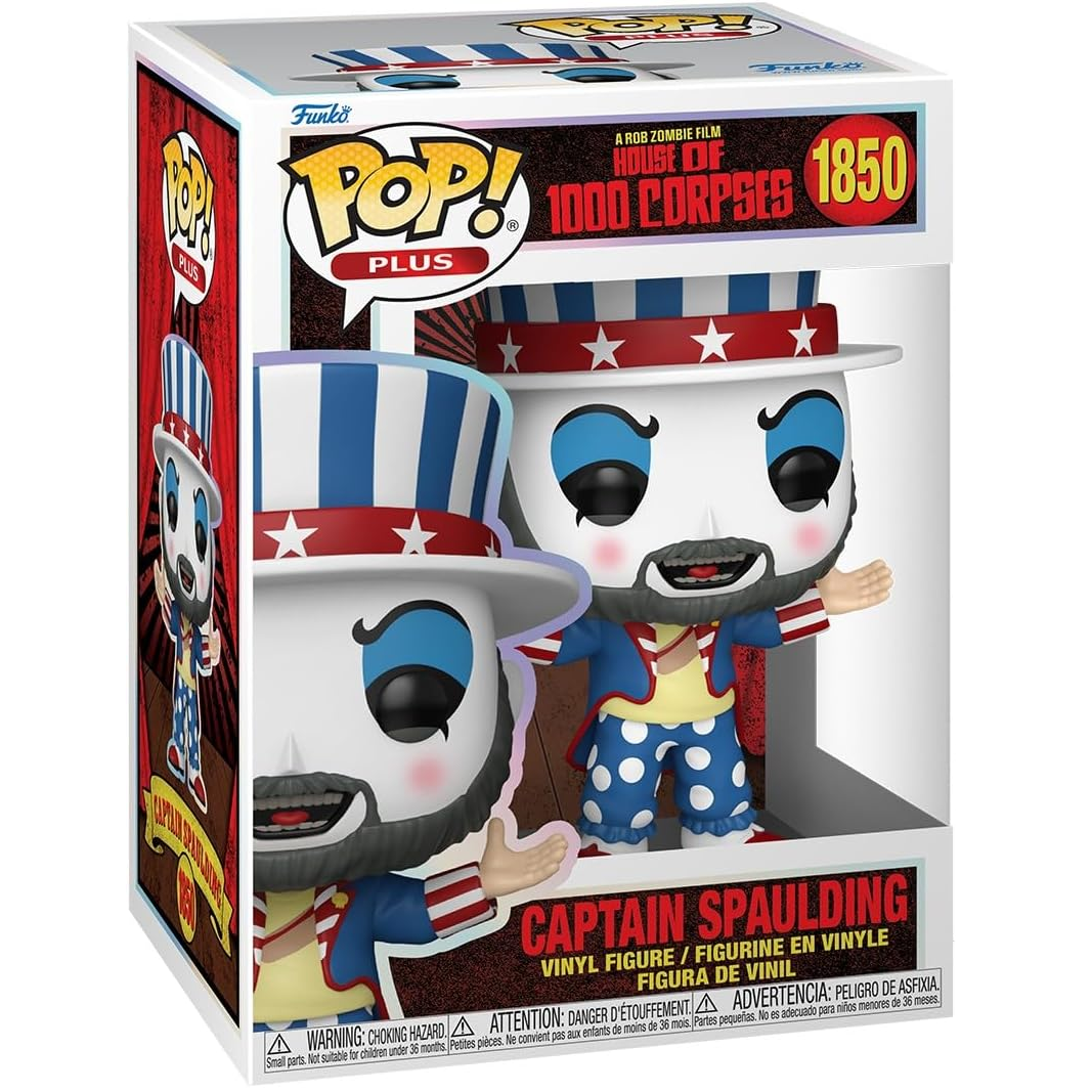 Funko Pop! Plus House Of 1000 Corpses (1850) Captain Spaulding - Vinyl Figure 9cm