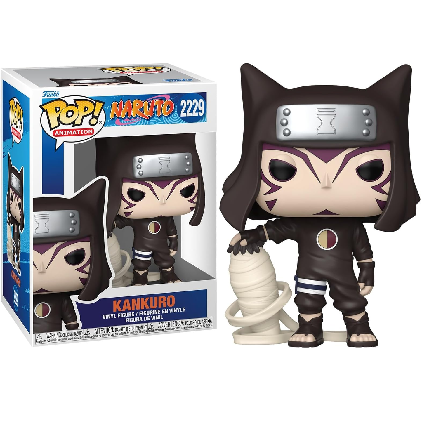 Funko Pop! Animation: Naruto Shippuden (2229) Kankuro Vinyl Figure 9cm