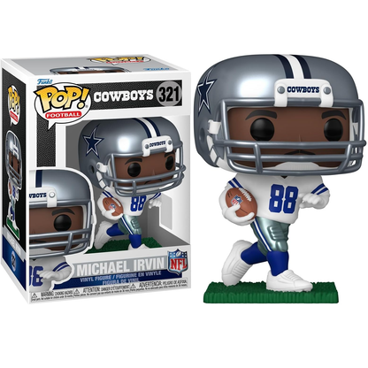Funko Pop! Football Cowboys NFL (321) Michael Irvin - Vinyl Figure 9cm