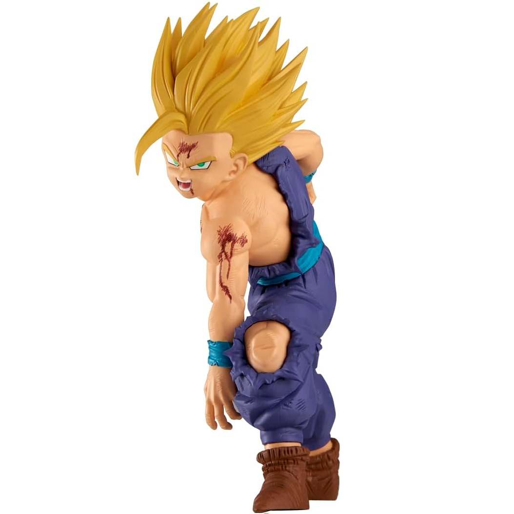 Bandai Banpresto Dragon Ball Z: Gohan Super Saiyan Statua Da Collezione - Match Makers Figure 11cm PVC