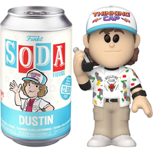 Funko Soda Stranger Things: Dustin (Chase Edition) Vinyl Figure 9cm Lattina Da Collezione