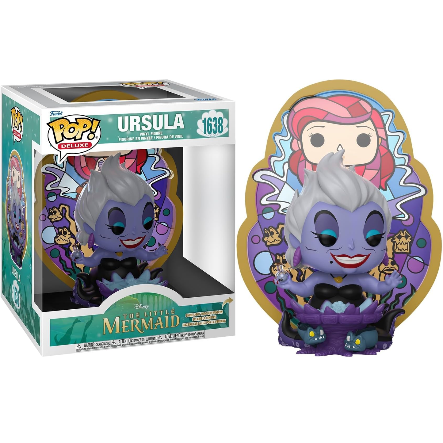 Funko Pop! Deluxe Disney The Little Mermaid (1638) Ursula Vinyl Figure 15cm