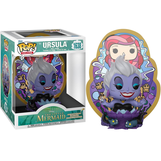 Funko Pop! Deluxe Disney The Little Mermaid (1638) Ursula Vinyl Figure 15cm