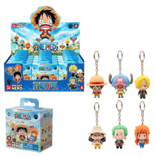 YuMe One Piece Pocket Hero 3D Keychain – Blind Mystery Box Figure (12pz)