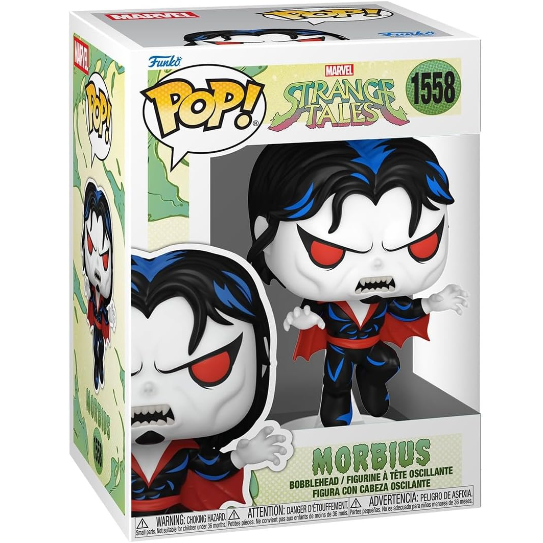 Funko Pop! Marvel: Strange Tales (1558) Morbius Bobblehead - Vinyl Figure 9cm