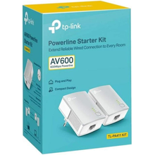 Tp-Link Tl-Pa4010 Kit Powerline Av600 Mbps Con Filo Pc Ps4 Decoder Sky Ethernet