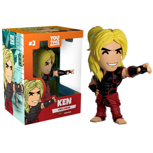 You Tooz Street Fighter - Ken Vinyl Figure 12 cm - Statuetta Ken Masters
