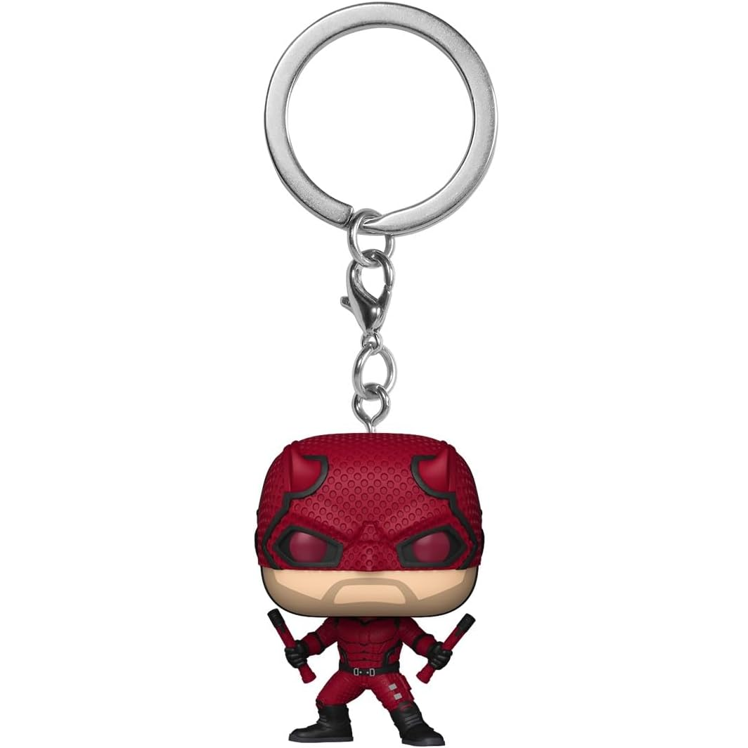 Funko Pop! Pocket Keychain Marvel Daredevil Born Again - Daredevil Mini Vinyl Figure 5cm