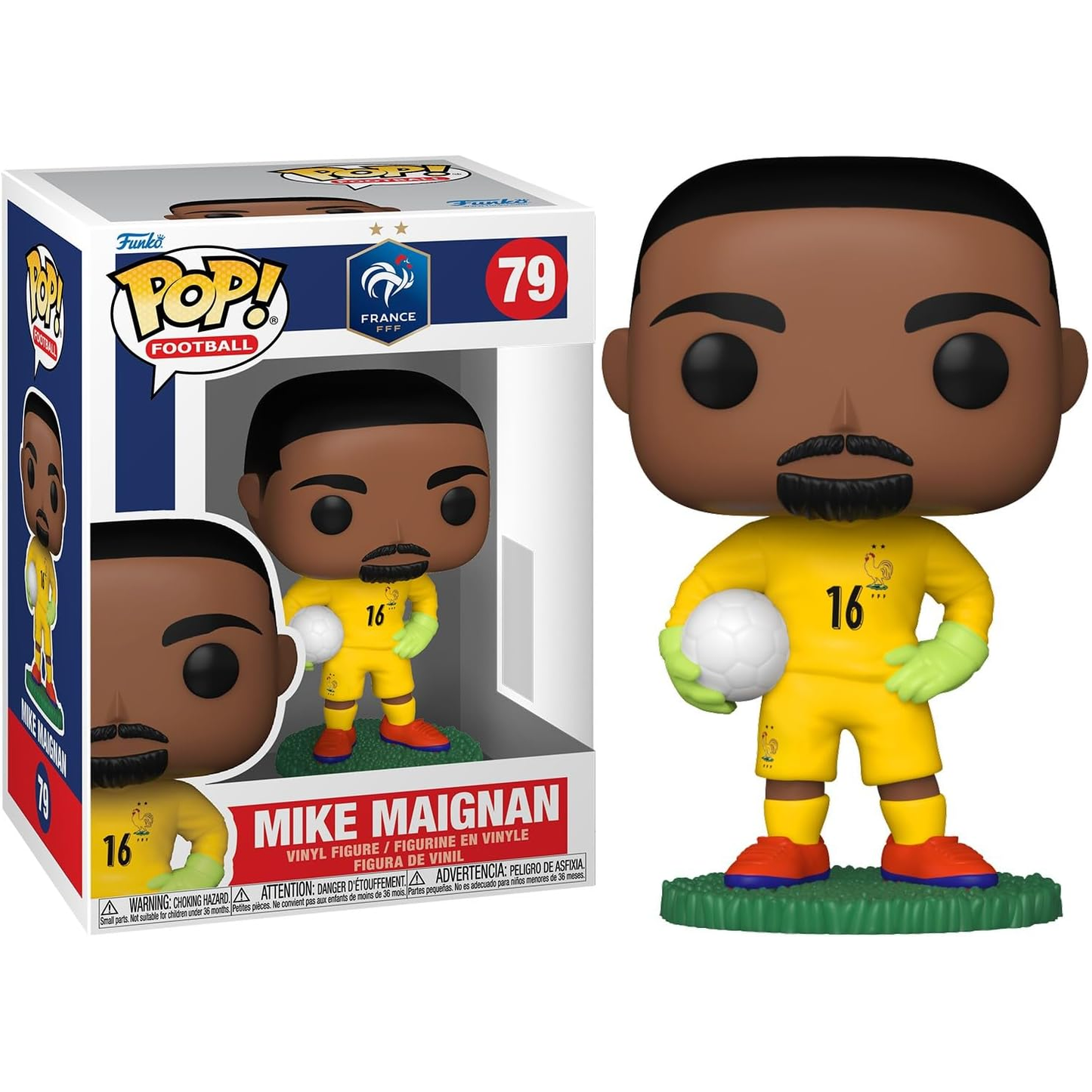 Funko Pop! Football: France FFF (79) Mike Maignan - Vinyl Figure 9cm