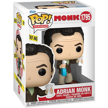 Funko Pop! Television: Monk (1795) Adrian Monk - Vinyl Figure 9cm