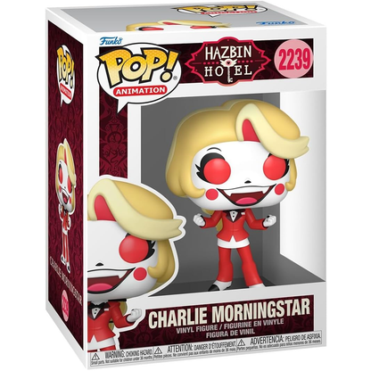 Funko Pop! Animation Hazbin Hotel (2239) Charlie Morningstar - Vinyl Figure 9cm