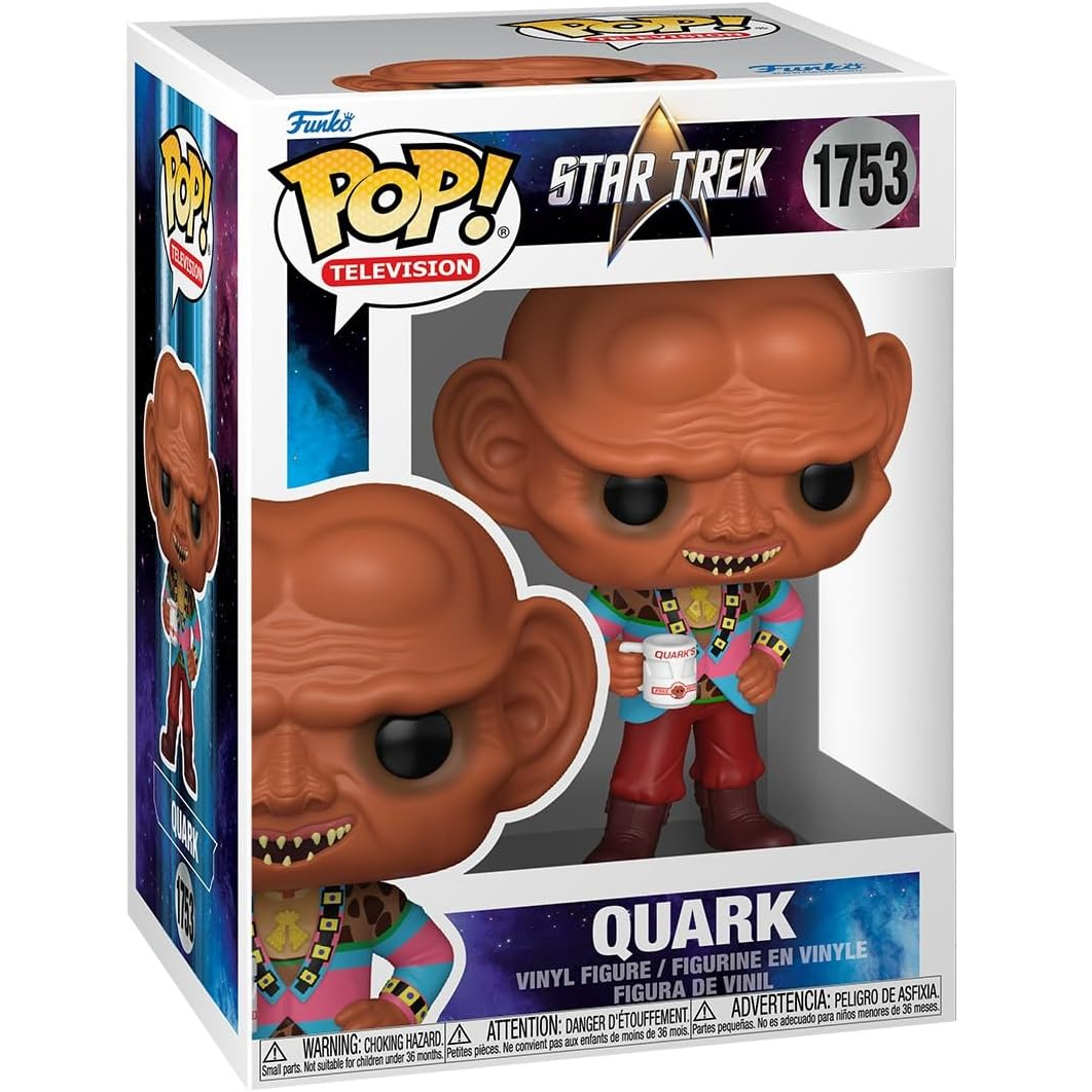 Funko Pop! Television Star Trek (1753) Quark - Vinyl Figure 9cm