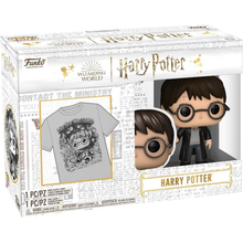 Funko Pop! & Tee: Harry Potter T-Shirt Unisex XL + Vinyl Figure 9cm - Box Bundle
