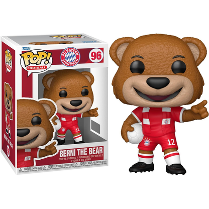 Funko Pop! Football: FC Bayern Munchen (96) Berni The Bear - Vinyl Figure 9cm Mascotte