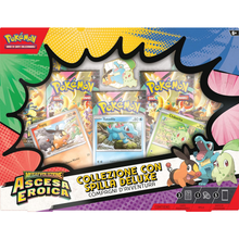 Pokémon GCC: Megaevoluzione Ascesa Eroica - Collezione Spilla Deluxe Compagni d’Avventura