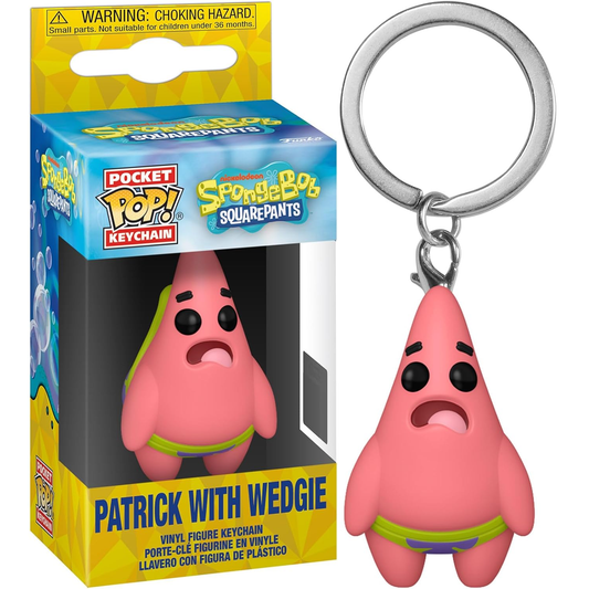 Funko Pocket Pop! Keychain: Spongebob Squarepants - Patrick With Wedgie