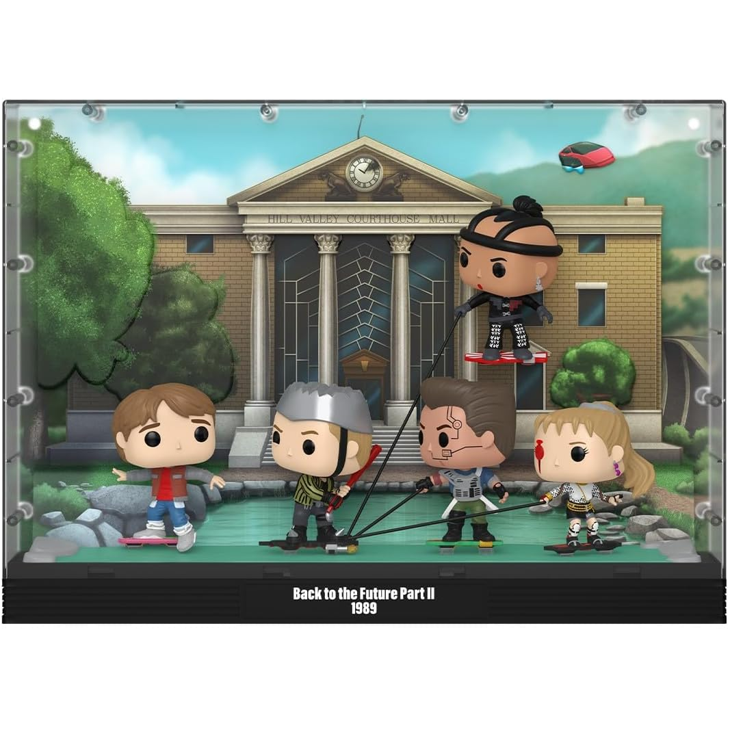 Funko Pop! Moments Deluxe: Back To The Future II - Hoverboard Chase (11)