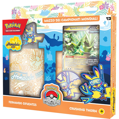 Pokémon GCC Mazzo Campionati Mondiali Honolulu 2024 Deck Crushing Thorn