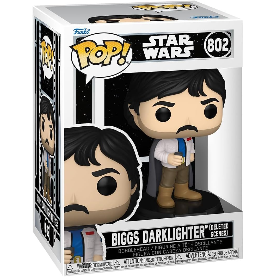 Funko Pop! Star Wars (802) Biggs Darklighter - Bobblehead Vinyl Figure 9cm