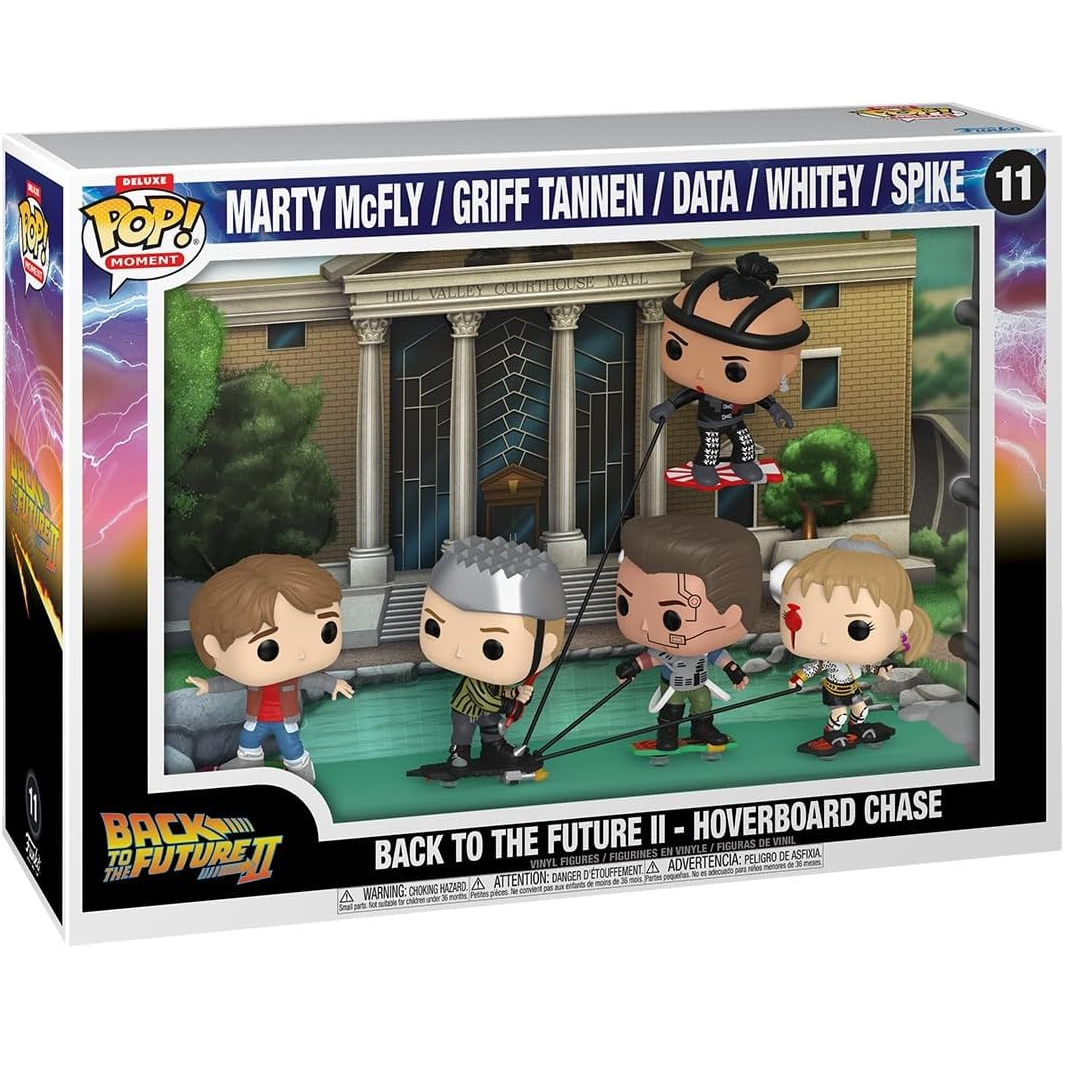 Funko Pop! Moments Deluxe: Back To The Future II - Hoverboard Chase (11)
