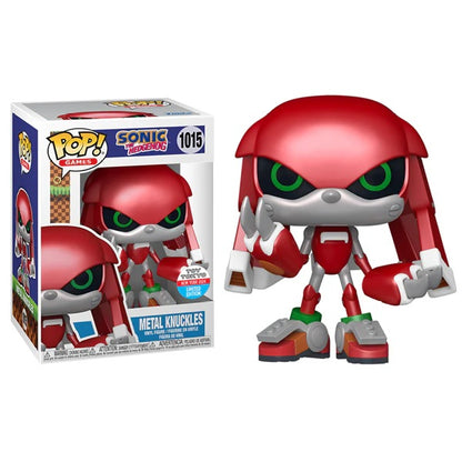 Funko Pop ! Sonic The Hedgehog (1015) Metal Knuckles Limited Edition Figure 9Cm