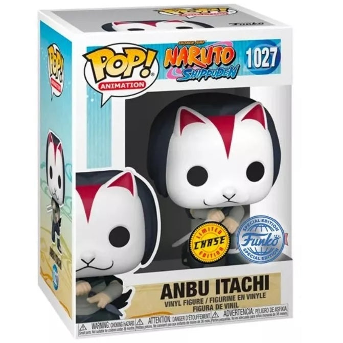 Funko Pop ! Animation - Naruto Shippuden (1027) Anbu Itachi Chase Special Edit.