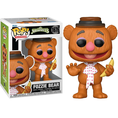Funko Pop! Television The Muppets (1676) Fozzie Bear - Vinyl Figure 9cm