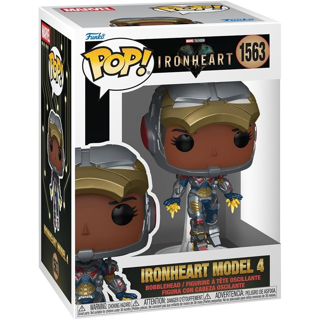 Funko Pop! Marvel: Ironheart (1563) Ironheart Armor Model 4 - Vinyl Figure 9cm