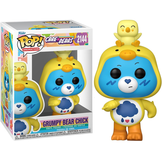 Funko Pop! Animation: Care Bears (2144) Grumpy Bear Chick - Vinyl Figure 9cm