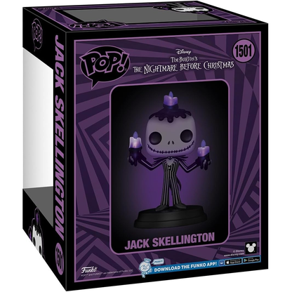 Funko Pop! The Nightmare Before Christmas (1501) Jack Skellington (Lights Up) - Vinyl Figure 15cm
