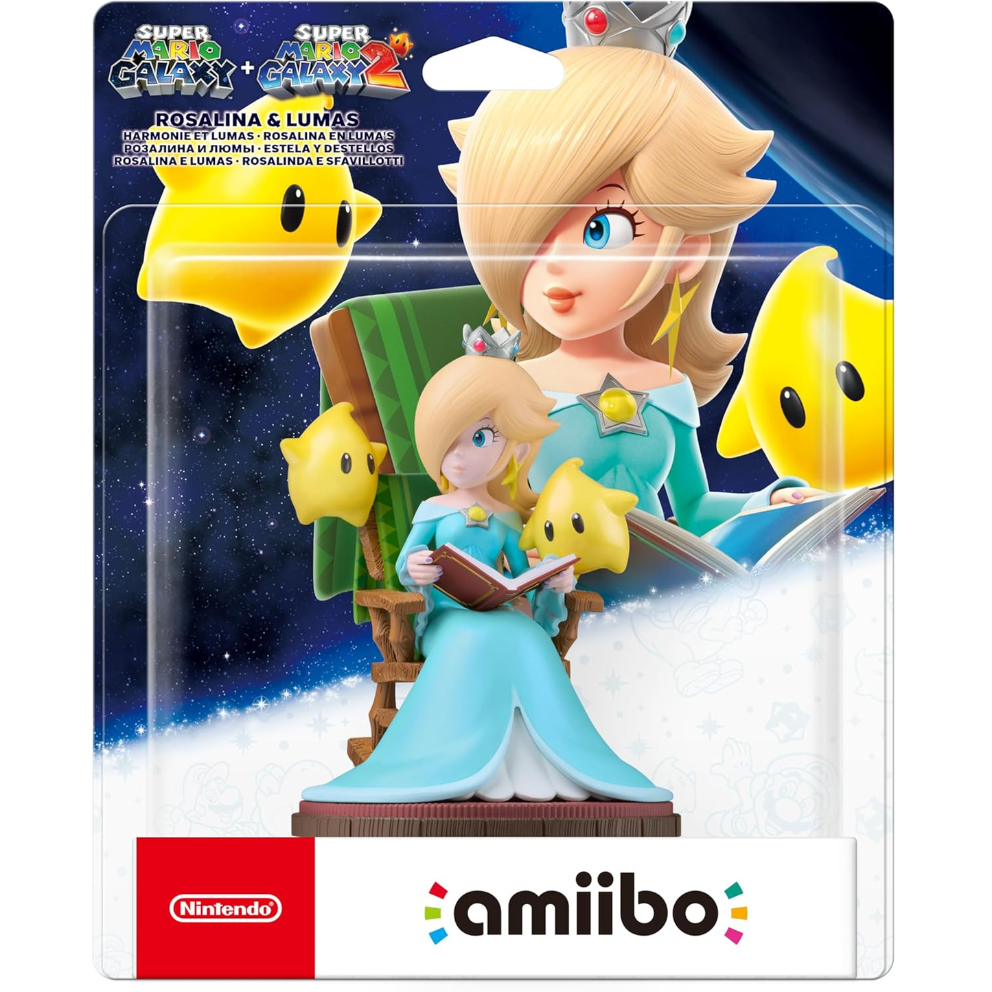 Amiibo Super Mario Galaxy: Rosalina & Lumas (Sfavillotti) Figure Nintendo Switch