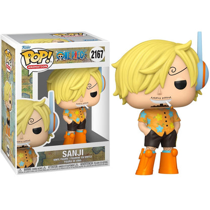 Funko Pop! Animation One Piece - (2167) Sanji (Egghead Arc) Vinyl Figure 9cm