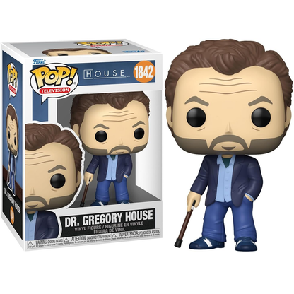 Funko Pop! Television Dr. House (1842) Dr. Gregory House - Vinyl Figure 9cm