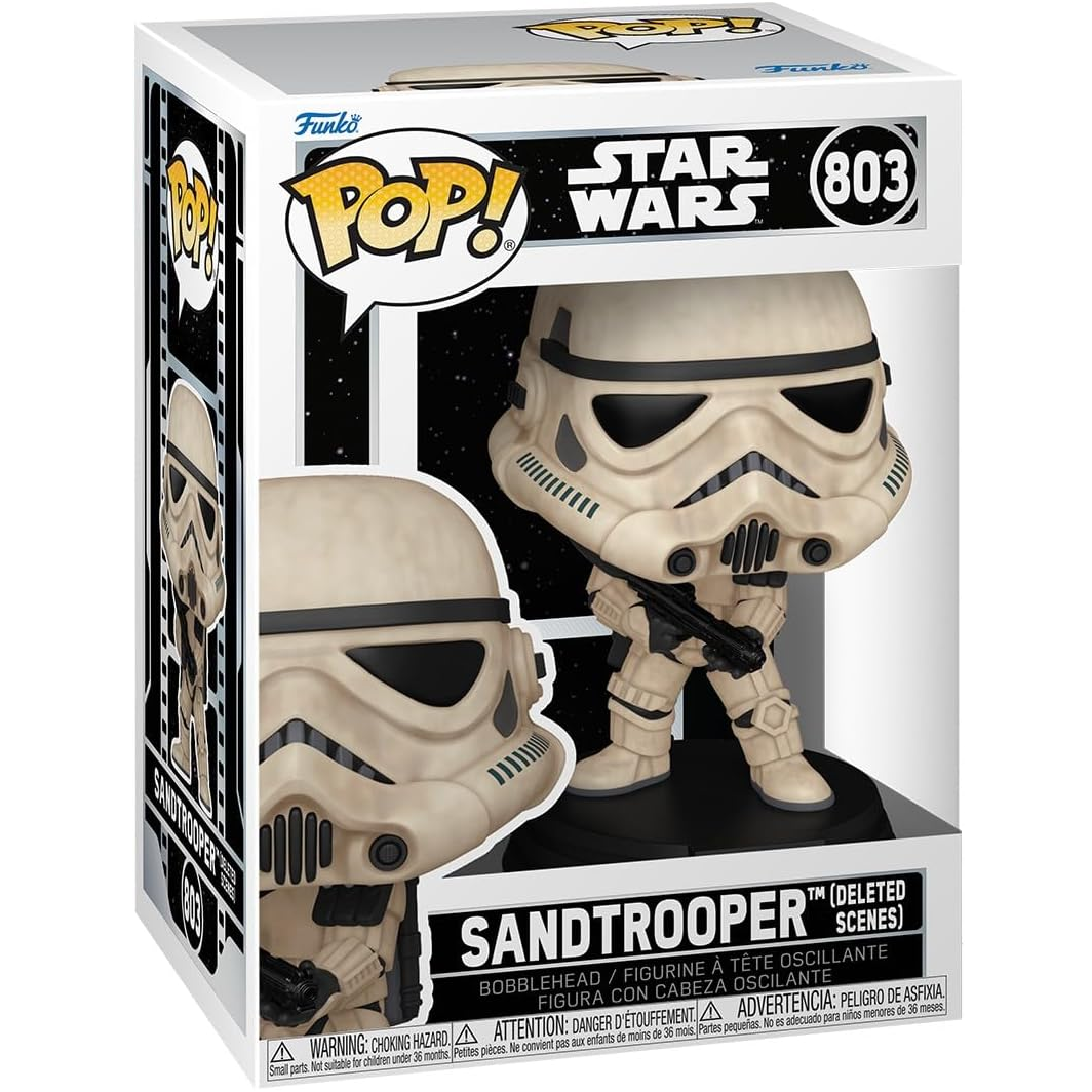 Funko Pop! Star Wars (803) Sandtrooper (Deleted Scenes) Vinyl Figure 9cm