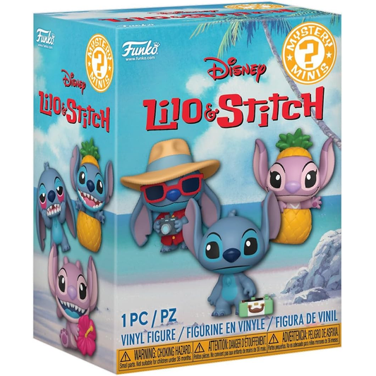 Funko Mystery Minis: Lilo & Stitch (1pz) Random Mini Vinyl Figure Da Collezione