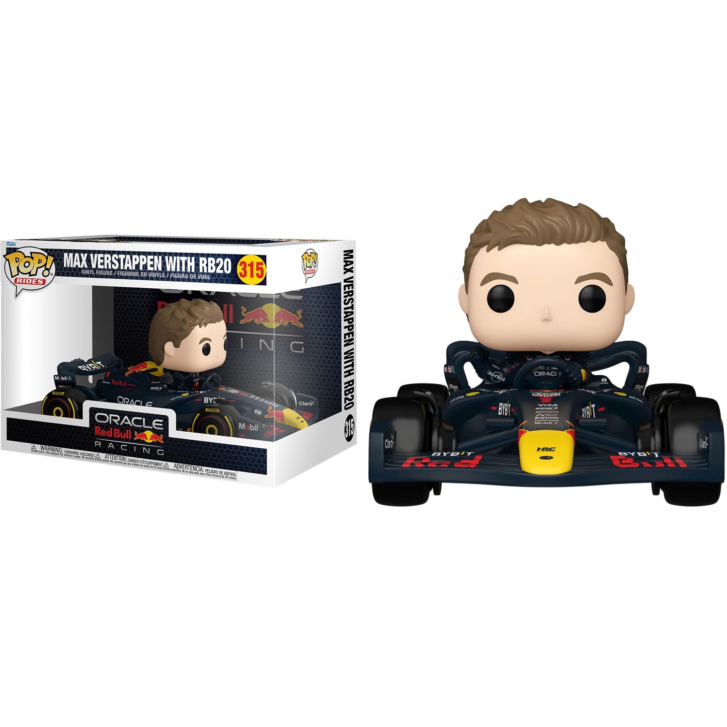Funko Pop! Rides Oracle RedBull Racing (315) Max Verstappen With RB20