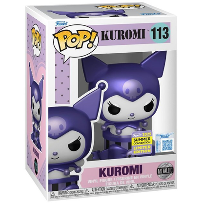Funko Pop! Kuromi Metallic (113) Summer Convention: Limited Edition - Vinyl Figure 9cm