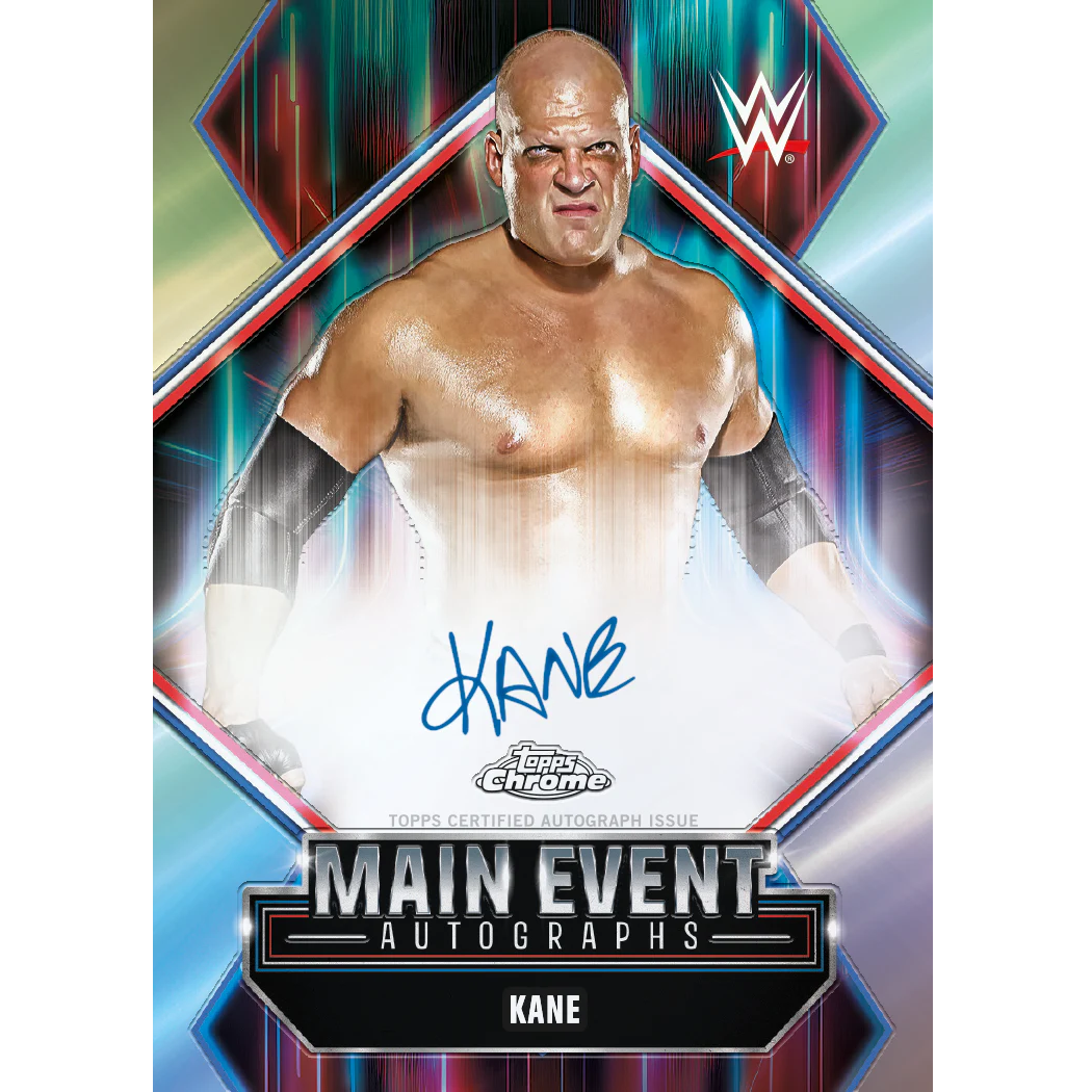 Topps Chrome WWE 2026 Value Box Carte Wrestling Ufficiali