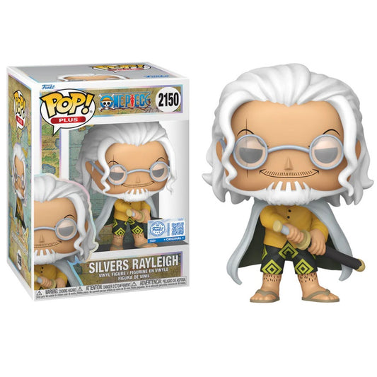 Funko Pop! Plus One Piece (2150) Silvers Rayleigh - Vinyl Figure 9cm