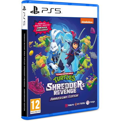 Teenage Mutant Ninja Turtles Shredder's Revenge Anniversary Edition Ps5 Gioco TMNT Playstation 5 Multilingua Ita