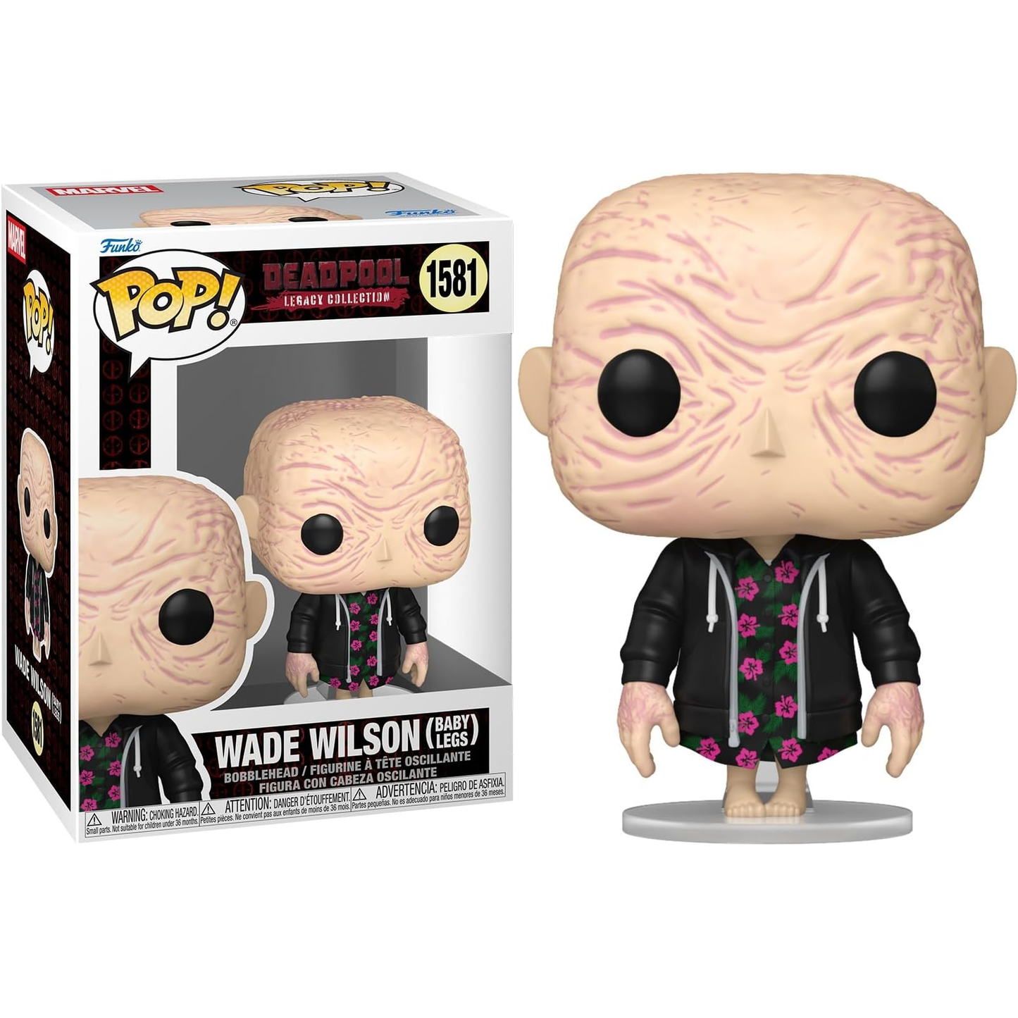 Funko Pop! Deadpool Legacy Collection (1581) Wade Wilson (Baby Legs) Vinyl Figure 9cm