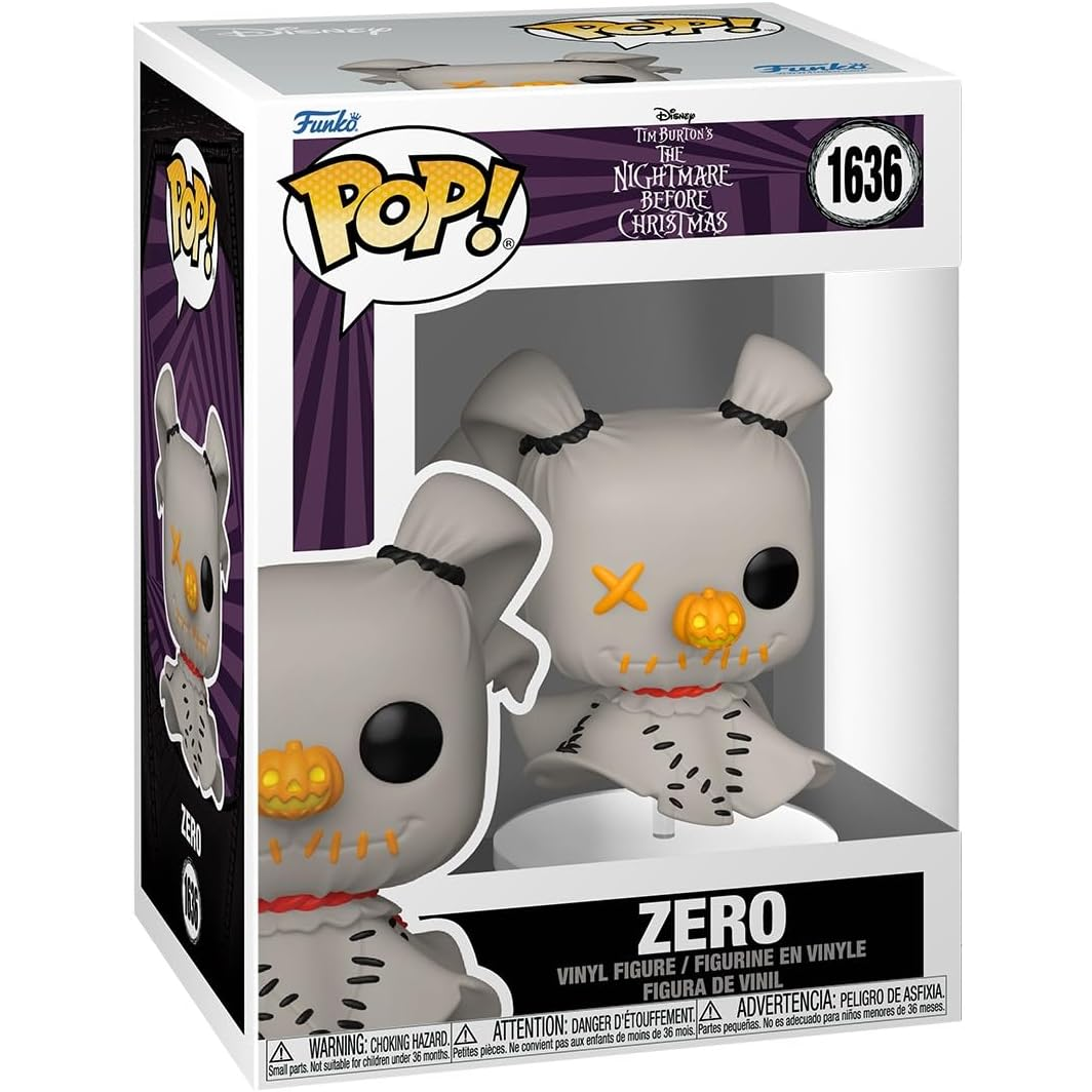 Funko Pop! The Nightmare Before Christmas (1636) Zero Patchwork Vinyl 9cm