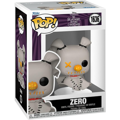 Funko Pop! The Nightmare Before Christmas (1636) Zero Patchwork Vinyl 9cm
