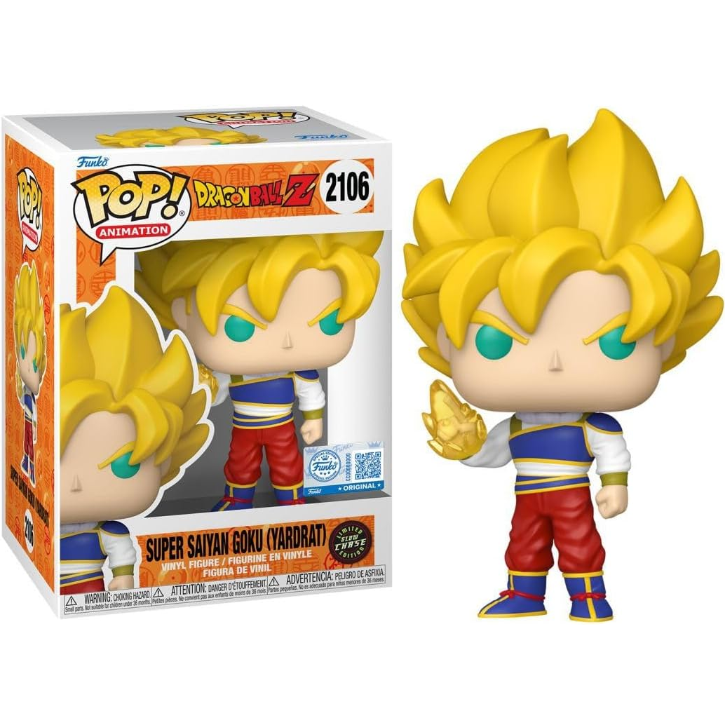 Funko Pop! Animation: Dragon Ball Z (2106) Goku (Yardrat) Glow Chase Special Edition 9cm