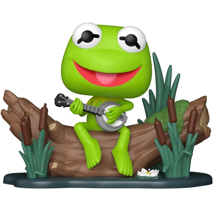 Funko Pop! Deluxe The Muppets (1673) Kermit The Frog With Banjo - Vinyl Figure 9cm