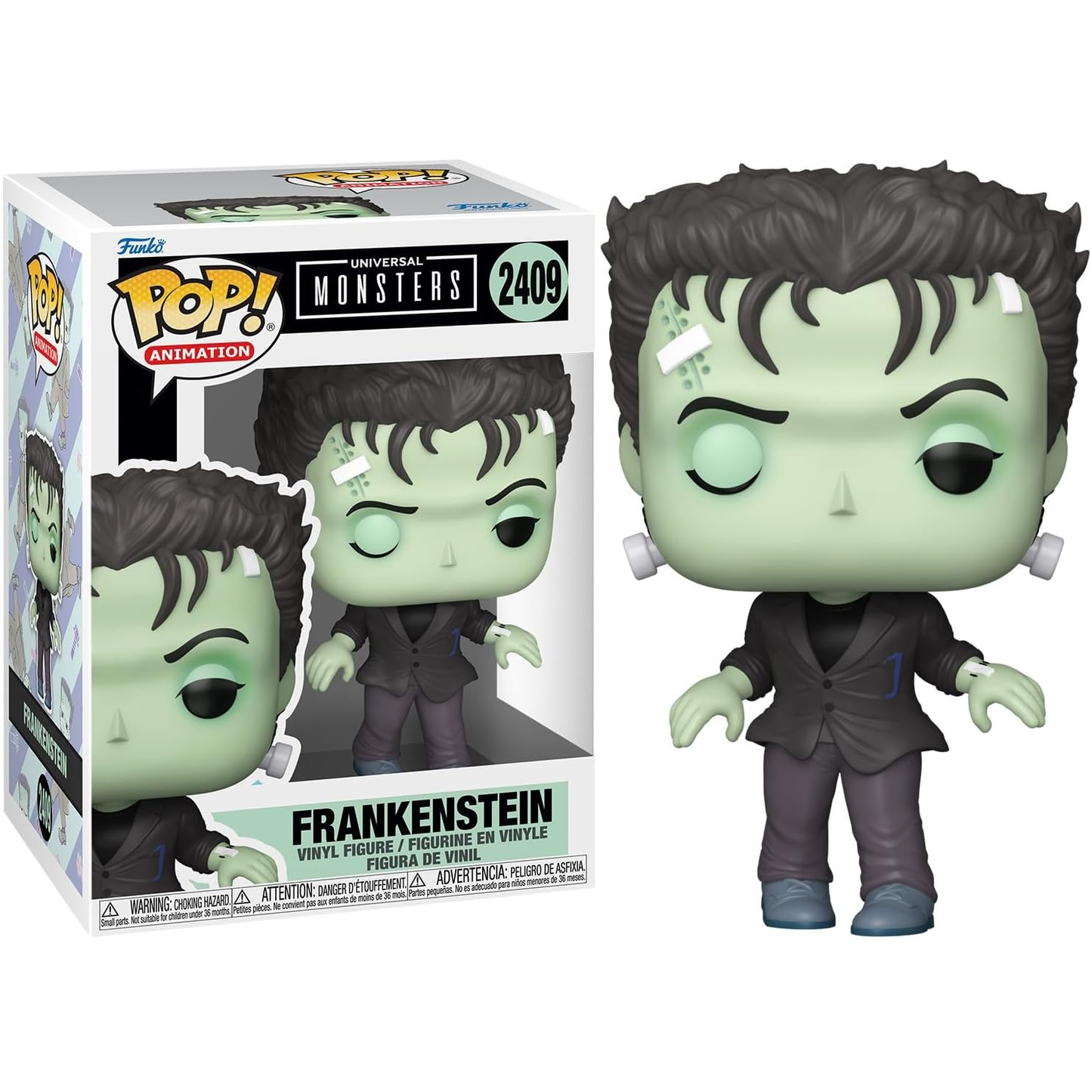 Funko Pop! Animation: Universal Monsters (2409) Frankenstein - Vinyl Figure 9cm