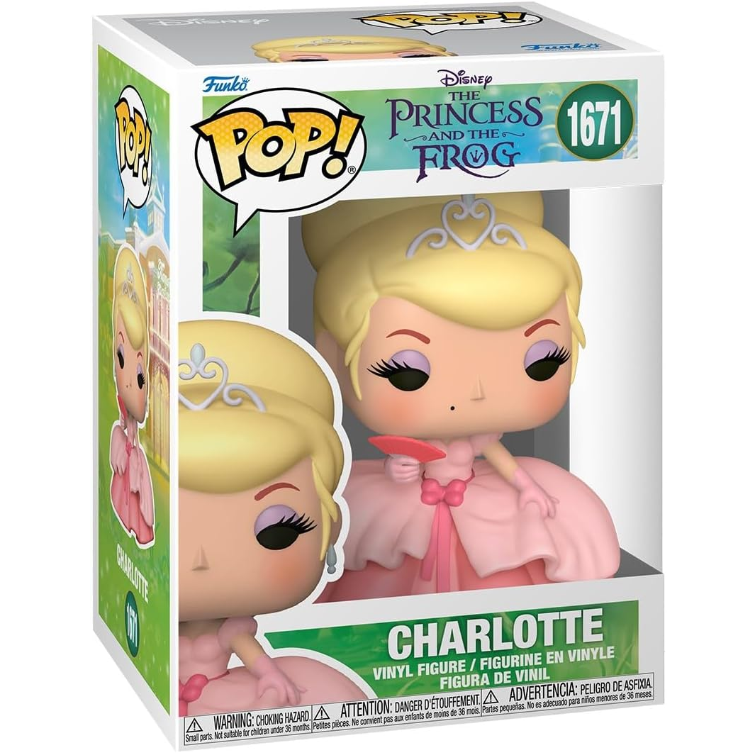 Funko Pop! Disney The Princess And The Frog (1671) Charlotte - Vinyl Figure 9cm