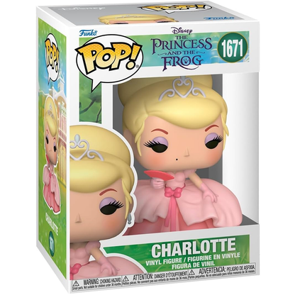 Funko Pop! Disney The Princess And The Frog (1671) Charlotte - Vinyl Figure 9cm