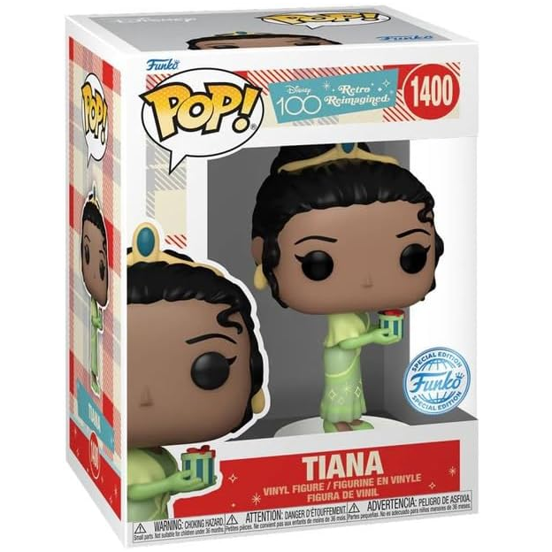 Funko Pop! Disney: 100th (1400) Tiana Special Edition - Vinyl Figure 9cm