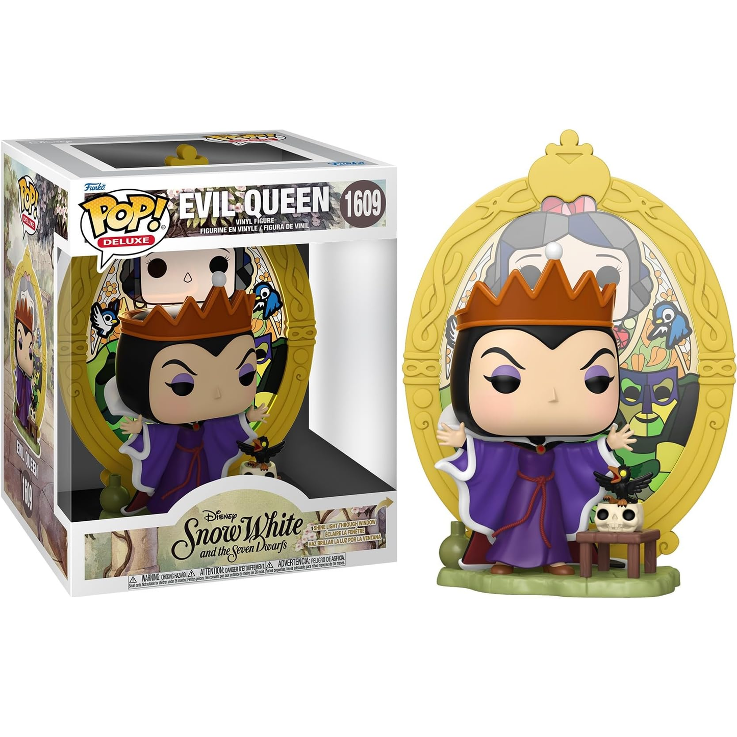 Funko Pop! Deluxe Disney Snow White (1609) Evil Queen - Vinyl Figure 9cm